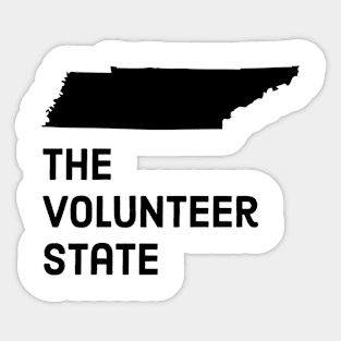 Tennessee - The Volunteer State Sticker